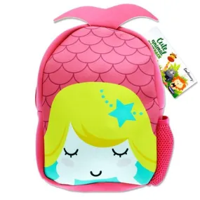 ■ Emotionery Neoprene Cute Animal Junior Backpack - Mermaid