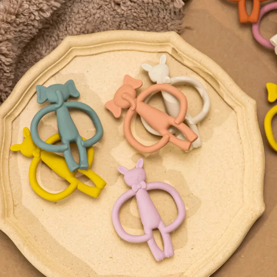 Animal Shaped Teething Silicone Nursing Infant Chewing Toy