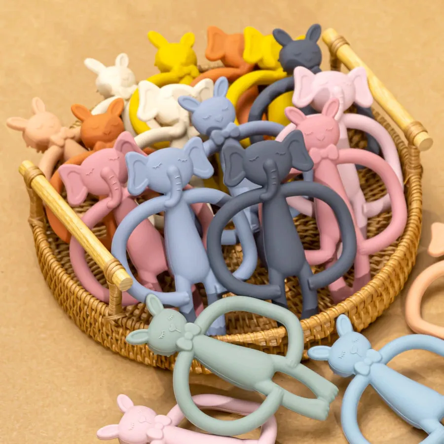 Animal Shaped Teething Silicone Nursing Infant Chewing Toy