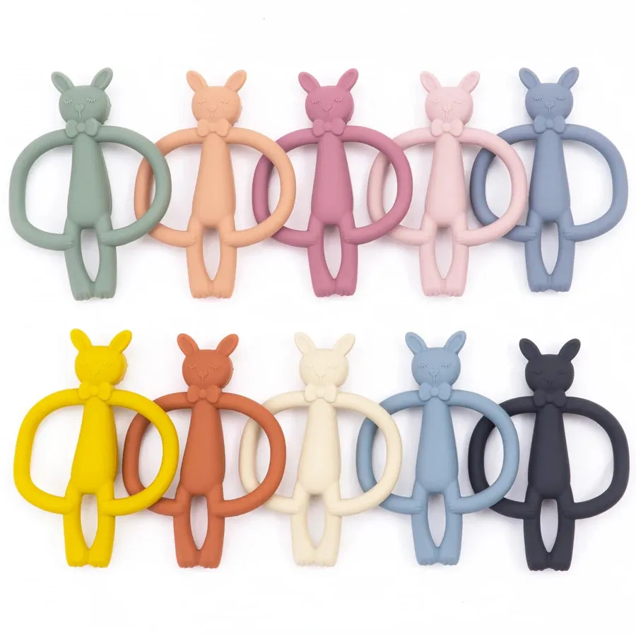 Animal Shaped Teething Silicone Nursing Infant Chewing Toy