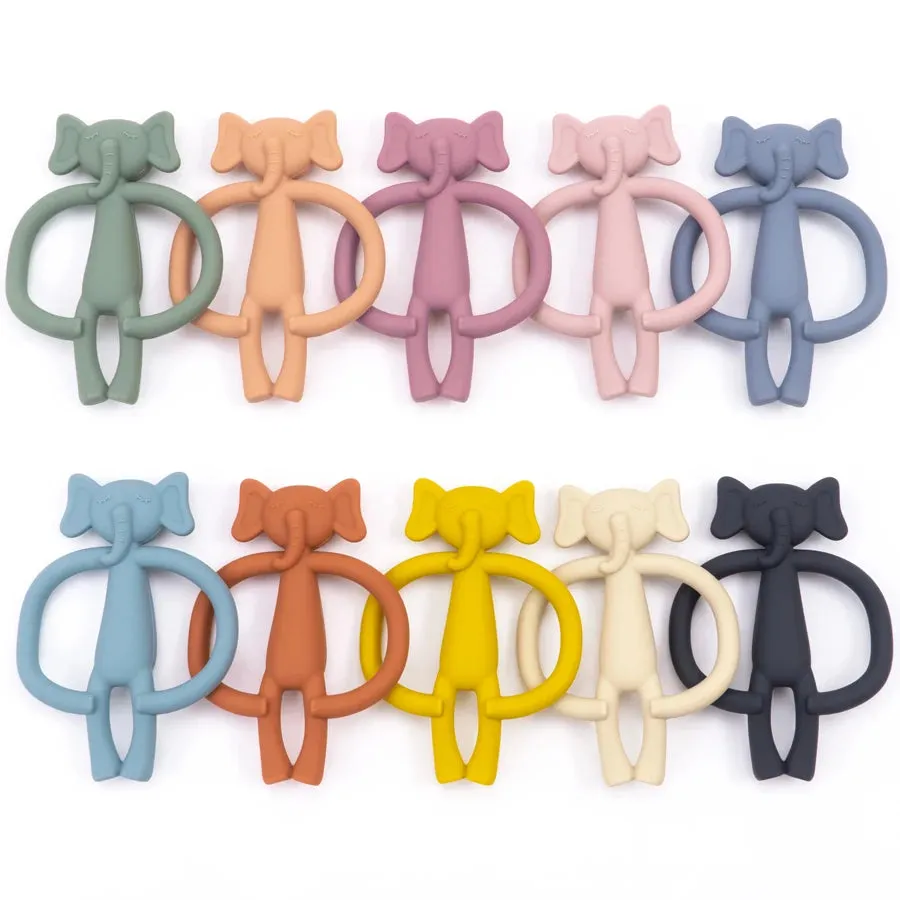Animal Shaped Teething Silicone Nursing Infant Chewing Toy