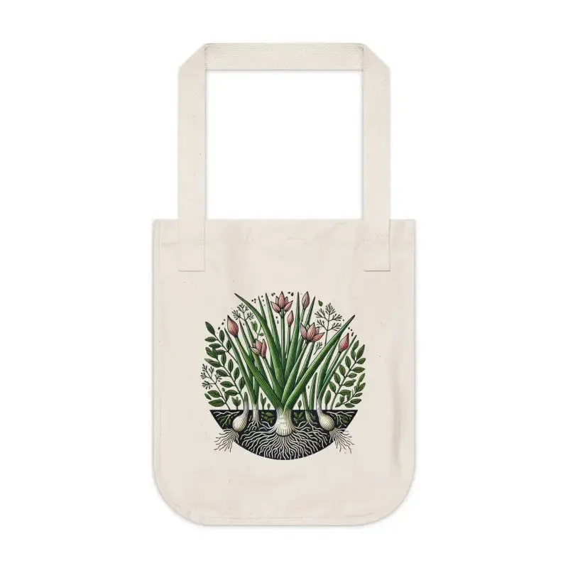 Autumn Organic Canvas Tote for Nature Lovers