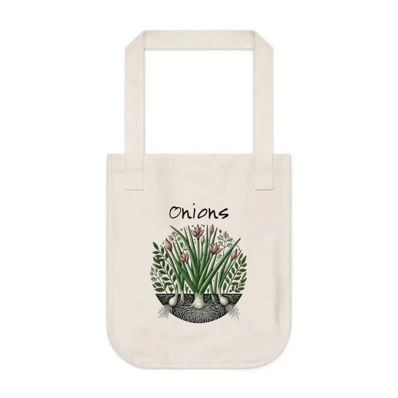 Autumn Organic Canvas Tote for Nature Lovers