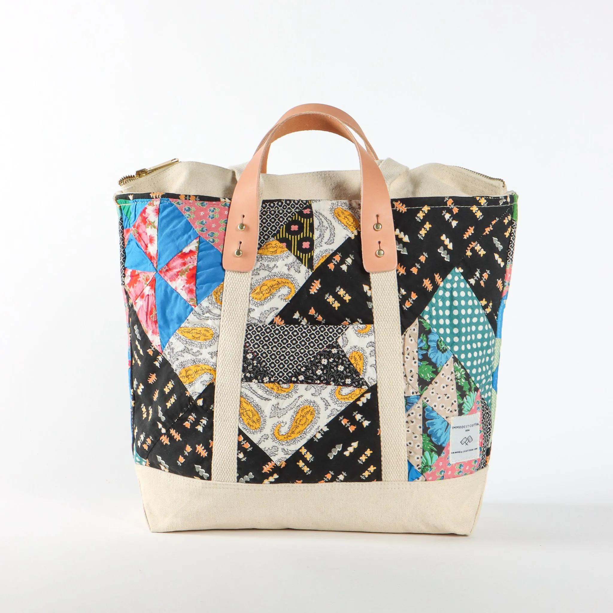 Basket Quilt | Small Zipper Totes