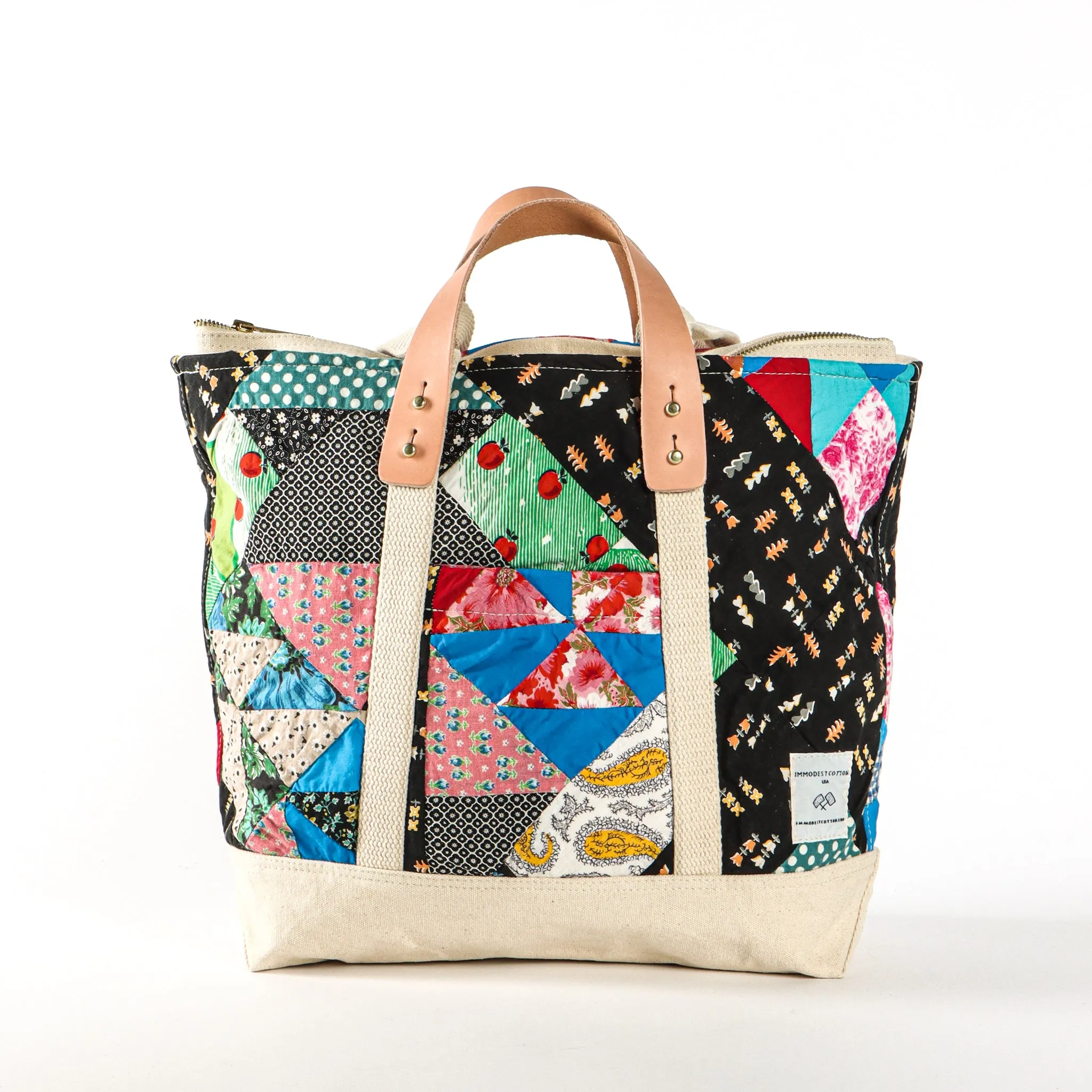 Basket Quilt | Small Zipper Totes