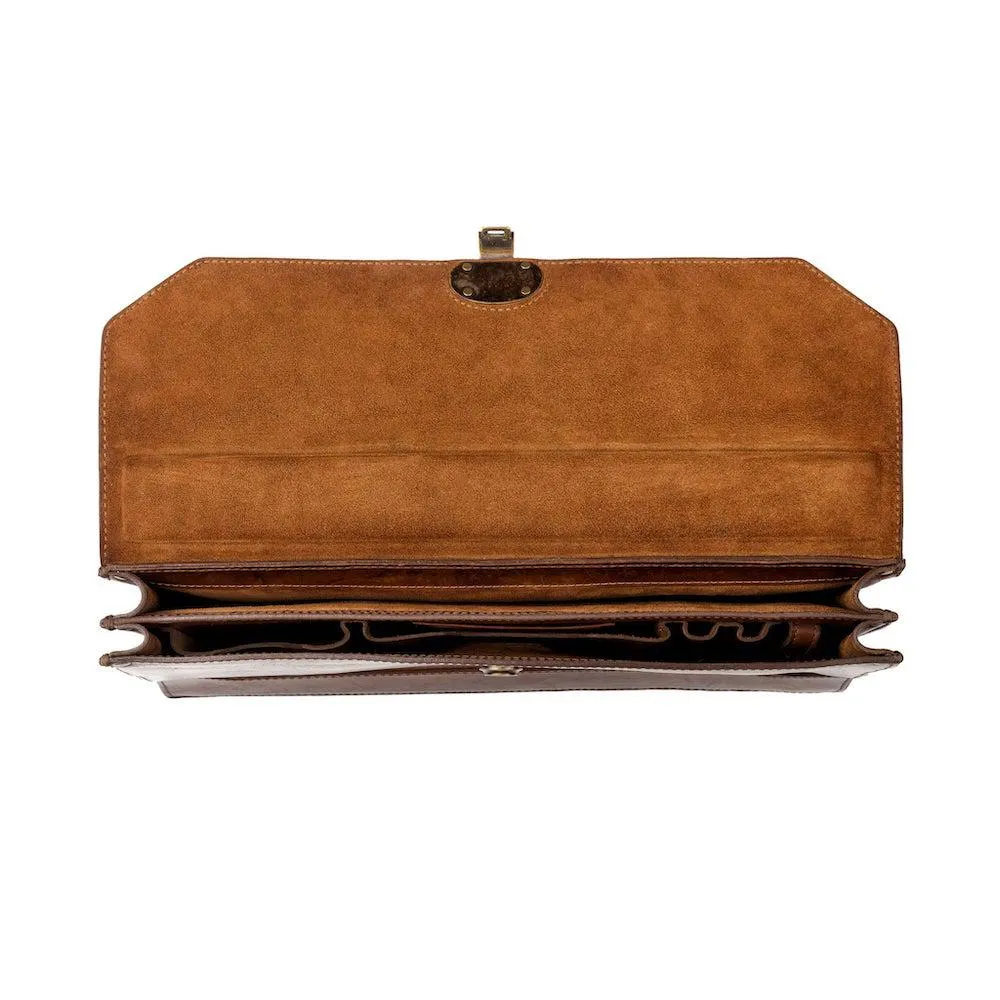 Benjamin Executive Leather Briefcase