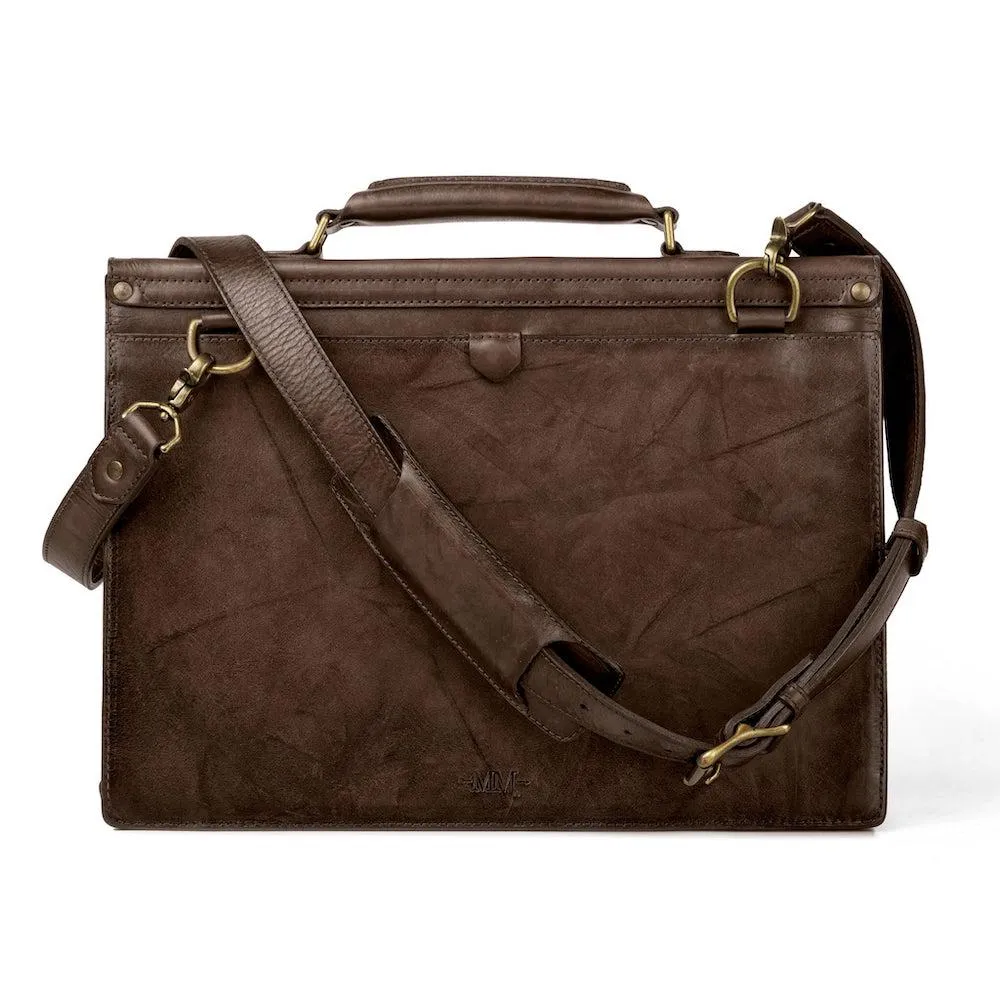 Benjamin Executive Leather Briefcase