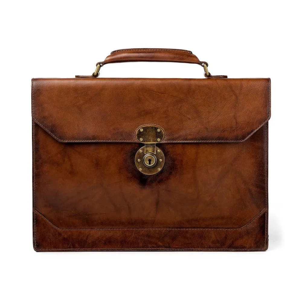 Benjamin Executive Leather Briefcase