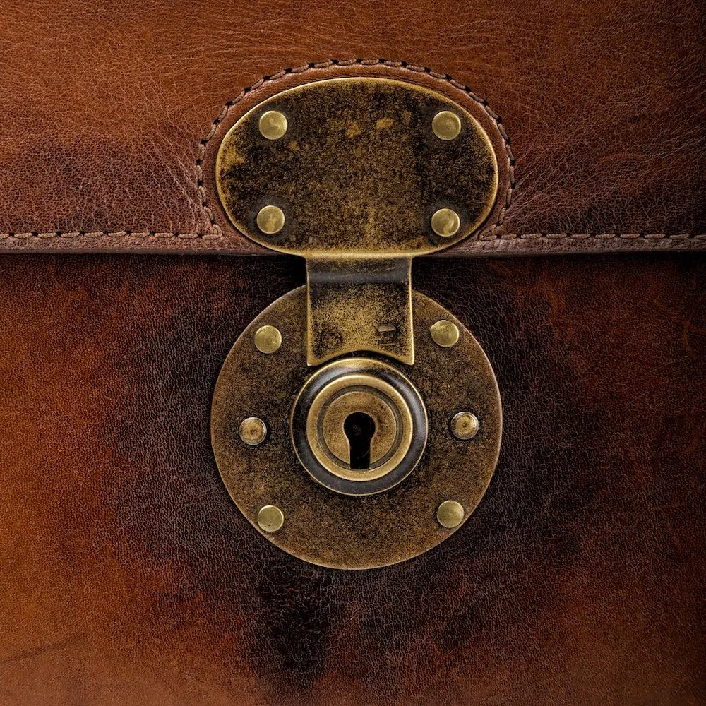 Benjamin Executive Leather Briefcase