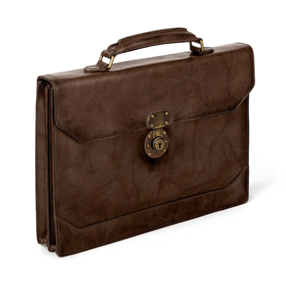 Benjamin Executive Leather Briefcase