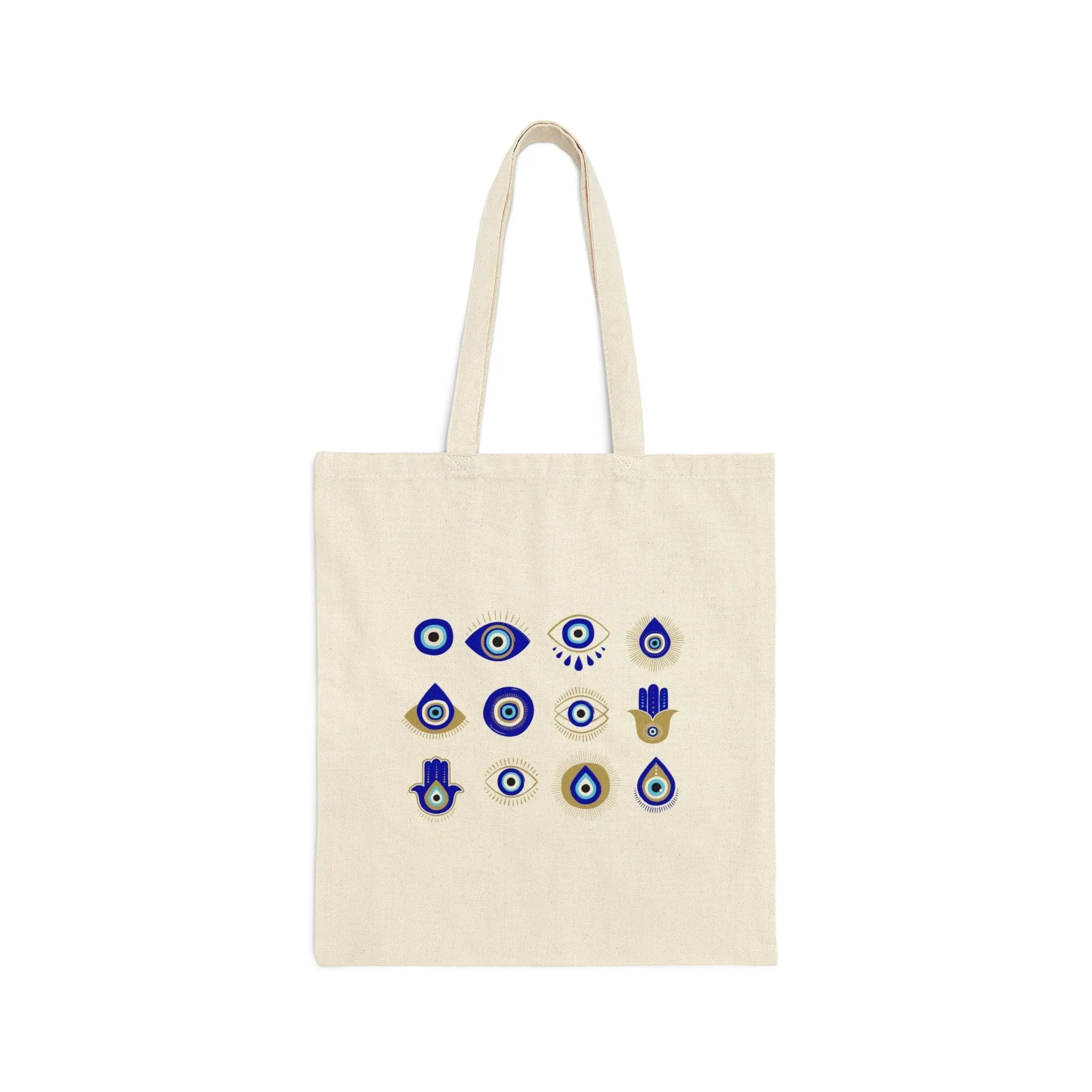 Blue Eye Collage Tote Bag