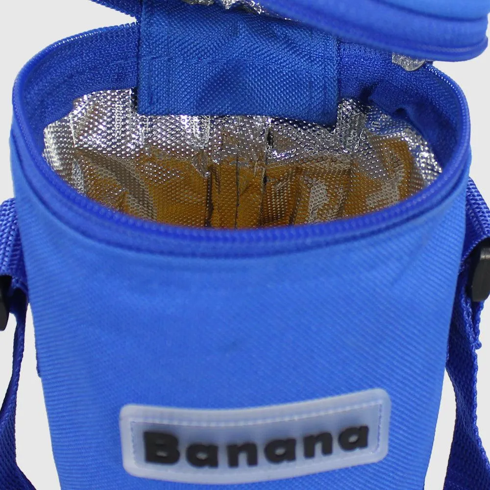 Blue Insulated Lunch Bag