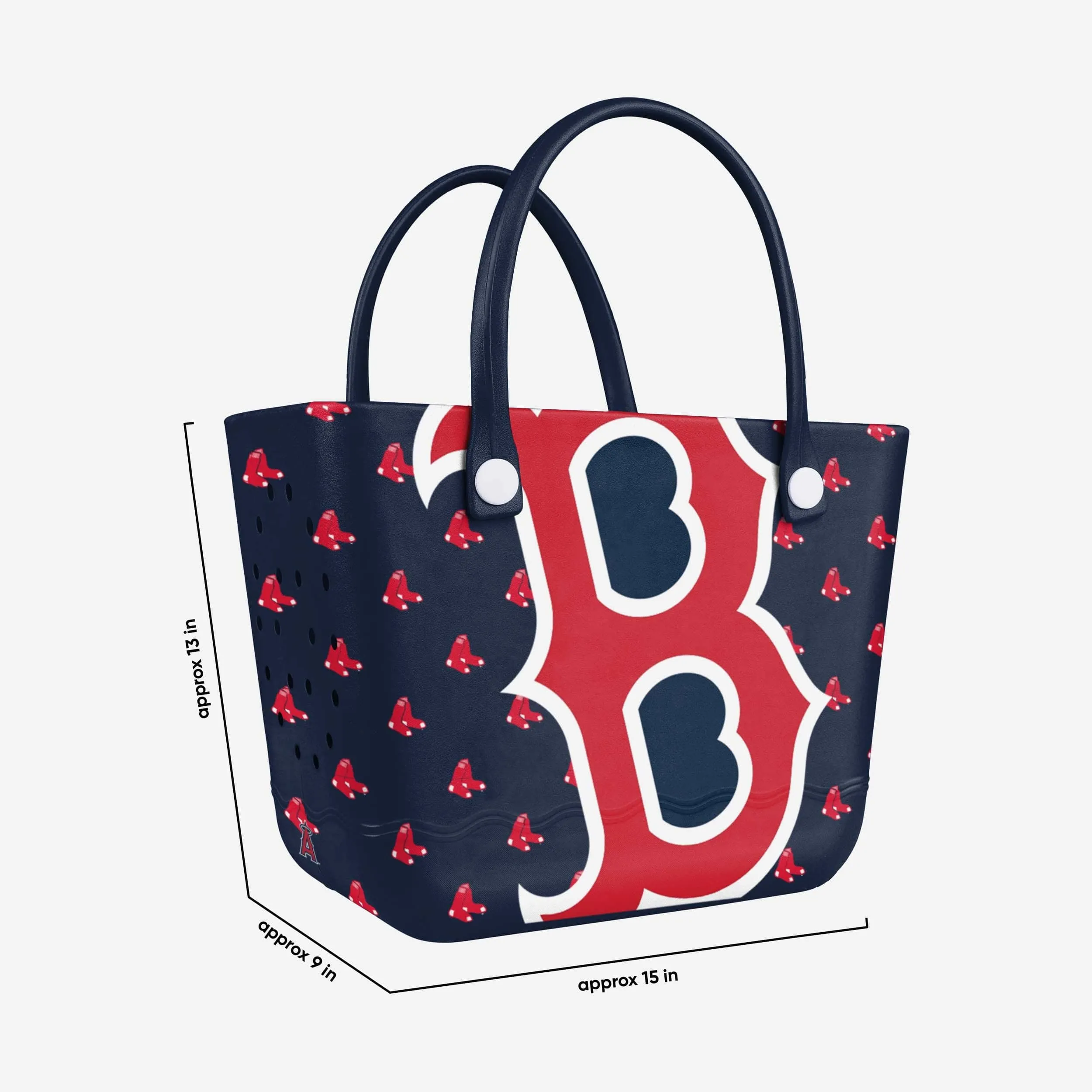 Boston Red Sox Big Logo Mini Print Tailgate Tote Bag