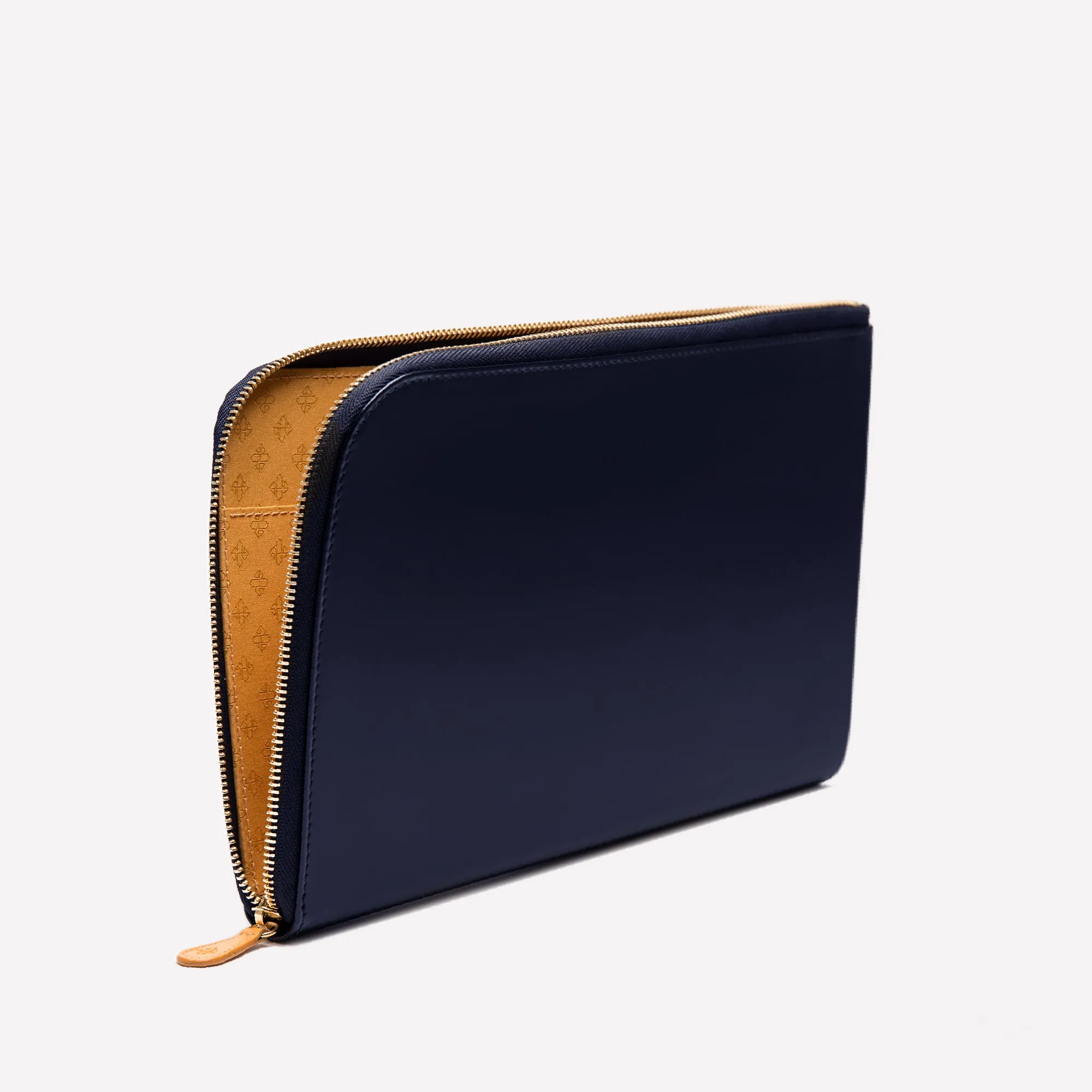 Bridle Hide Large Zip Portfolio