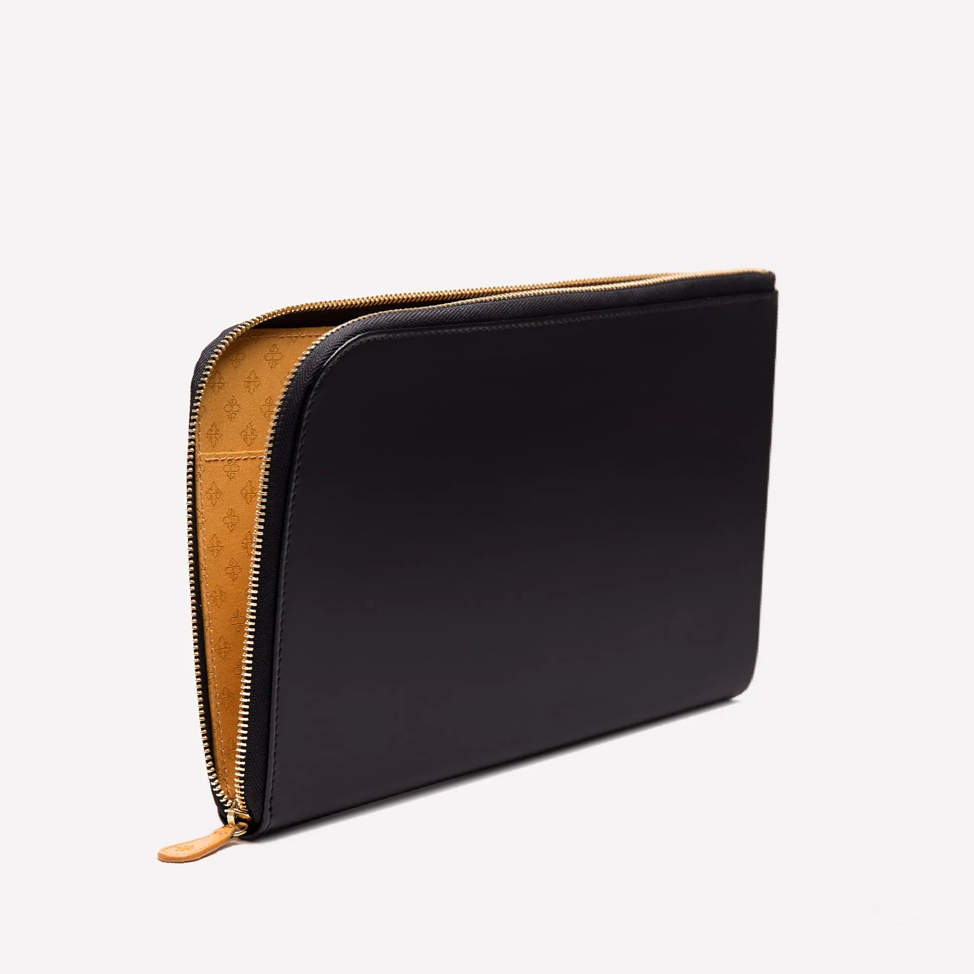 Bridle Hide Large Zip Portfolio