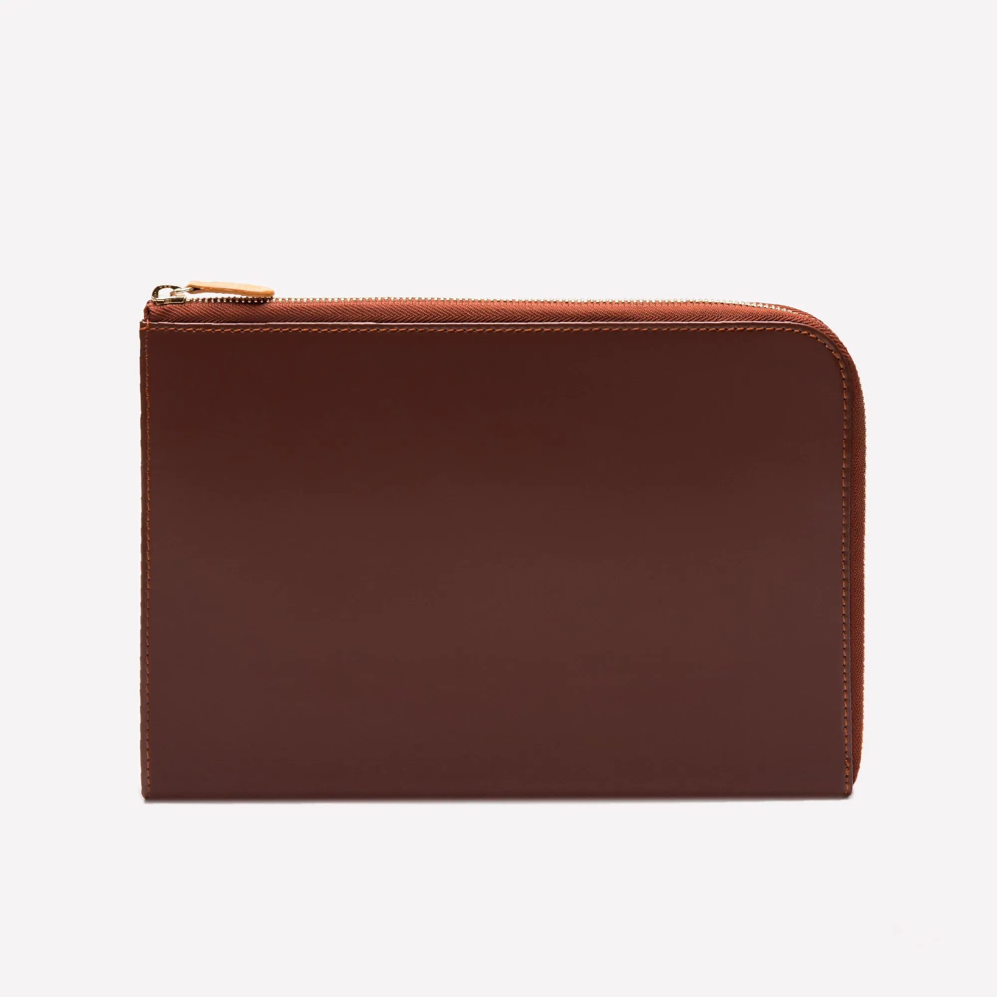 Bridle Hide Large Zip Portfolio