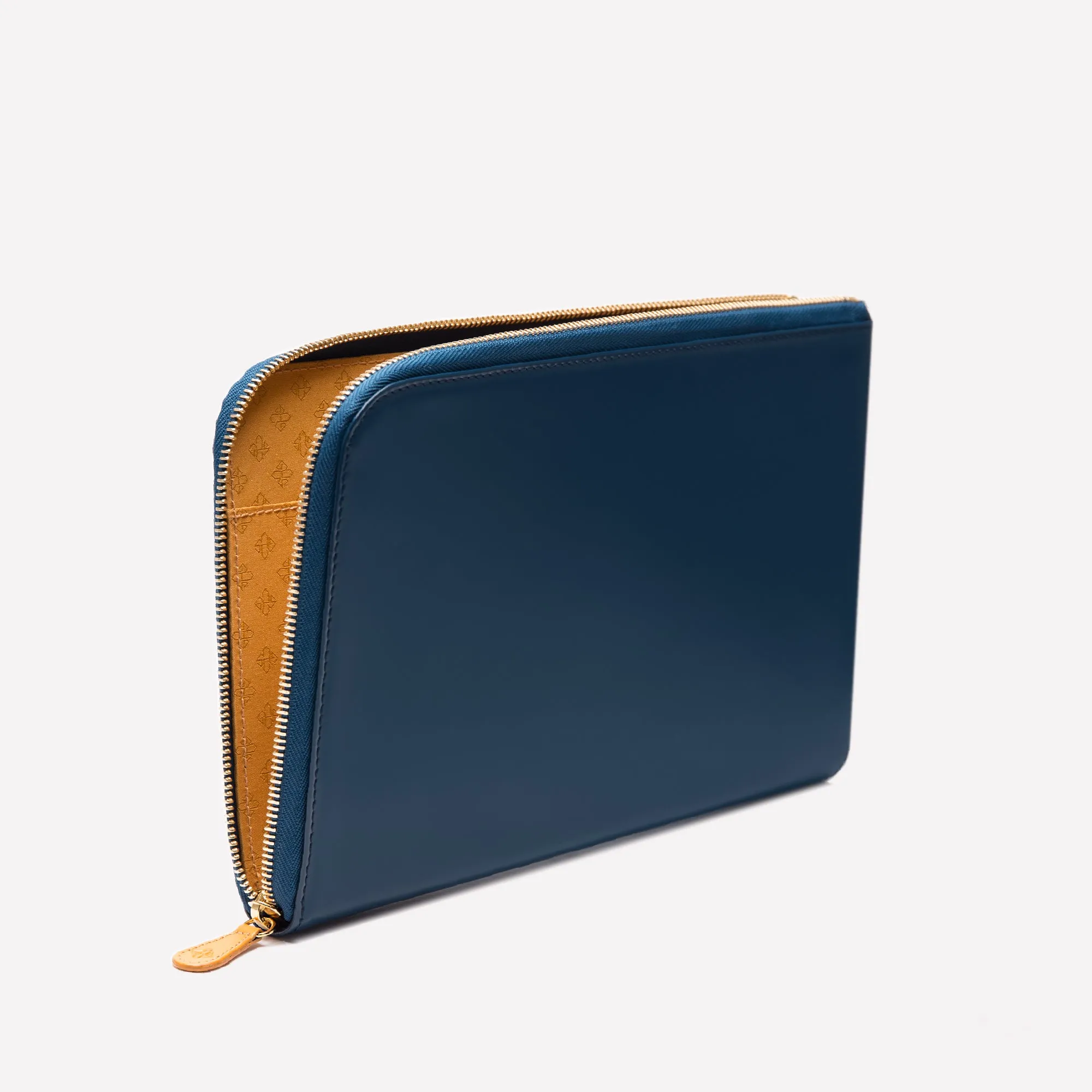 Bridle Hide Large Zip Portfolio