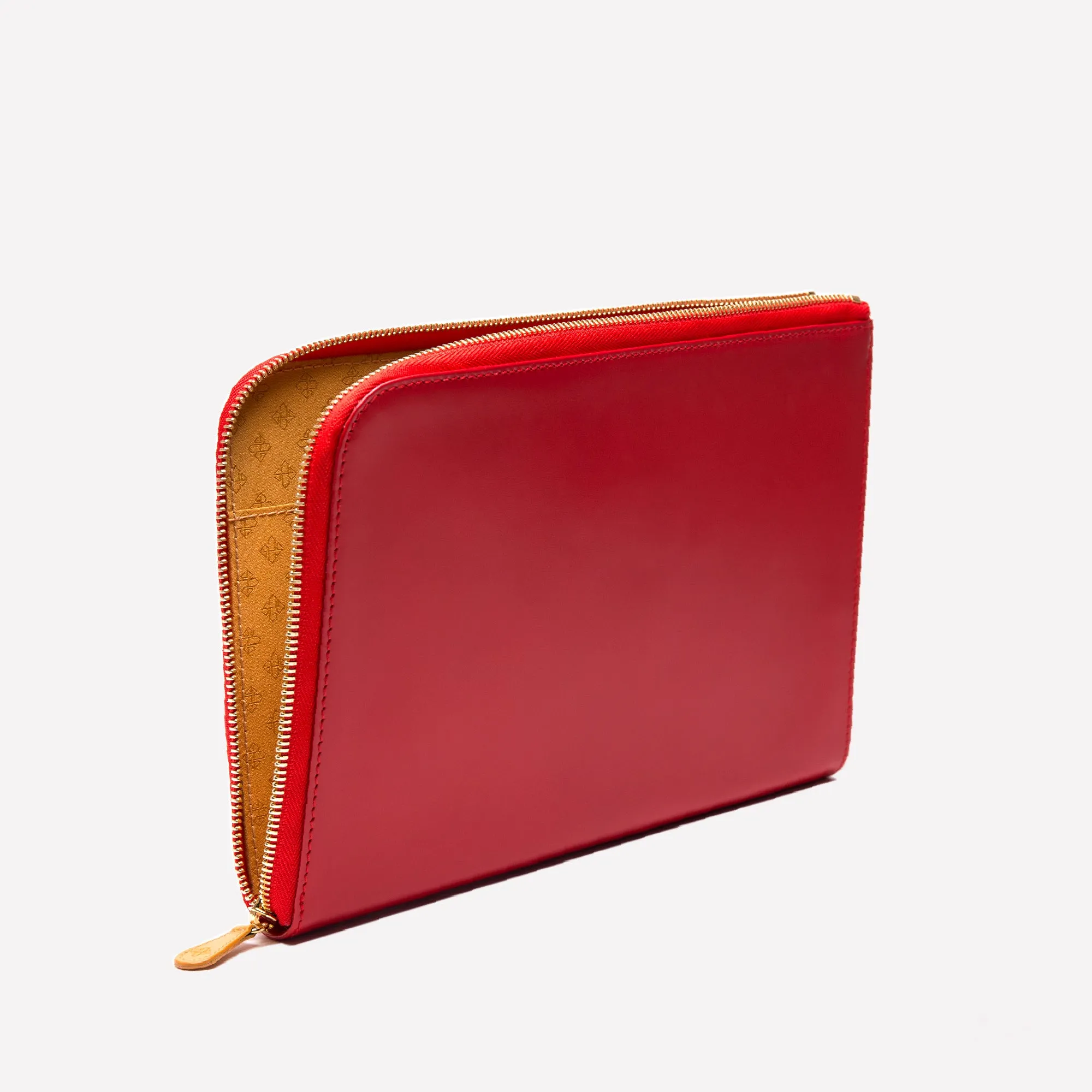 Bridle Hide Large Zip Portfolio