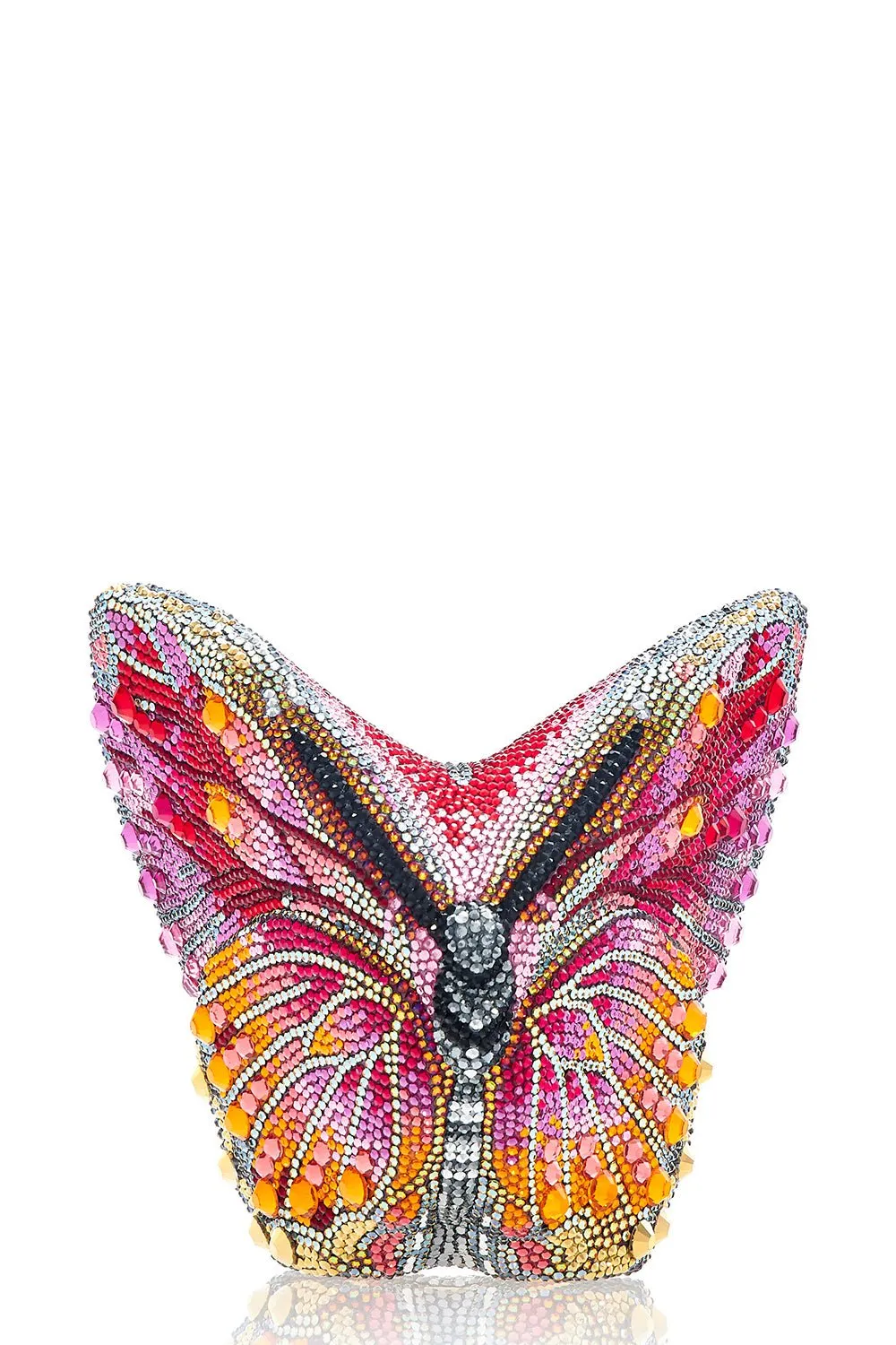 Butterfly Clutch - Champagne Multi