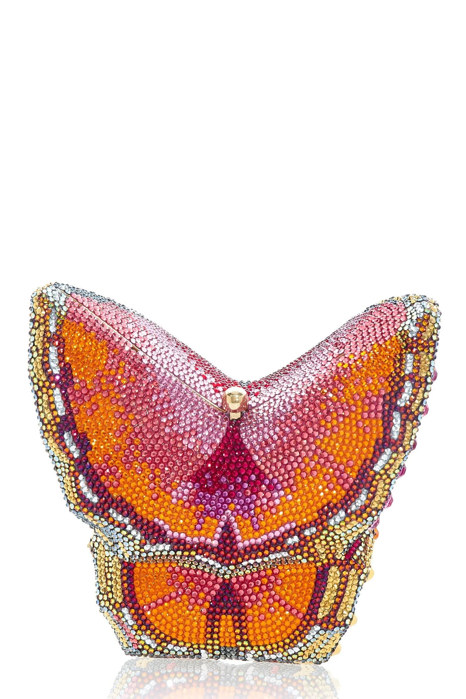 Butterfly Clutch - Champagne Multi