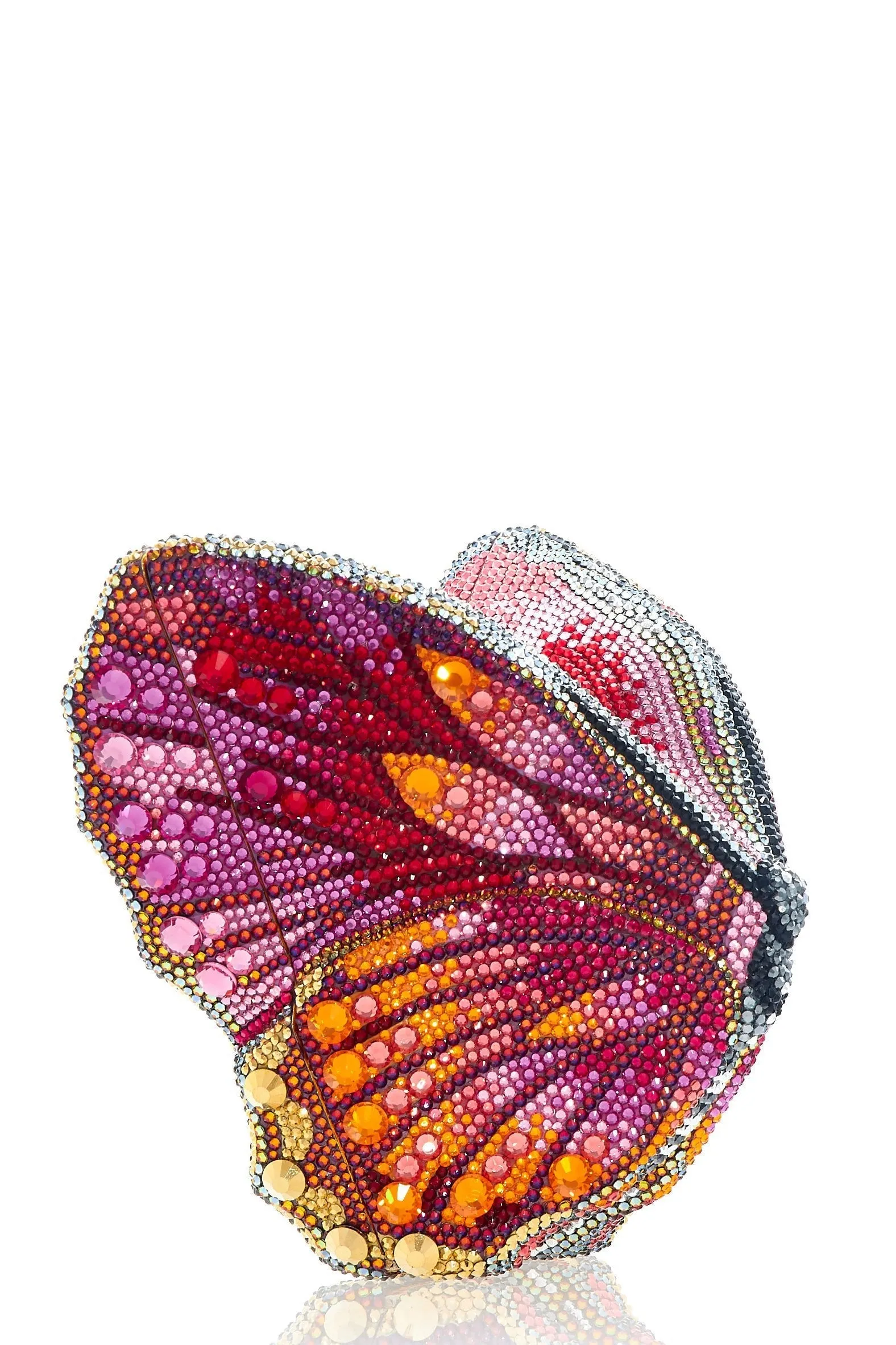 Butterfly Clutch - Champagne Multi