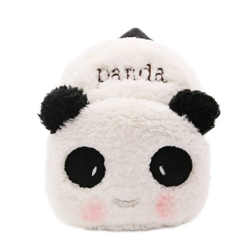 Cartoon Plush Animal Children School Bags