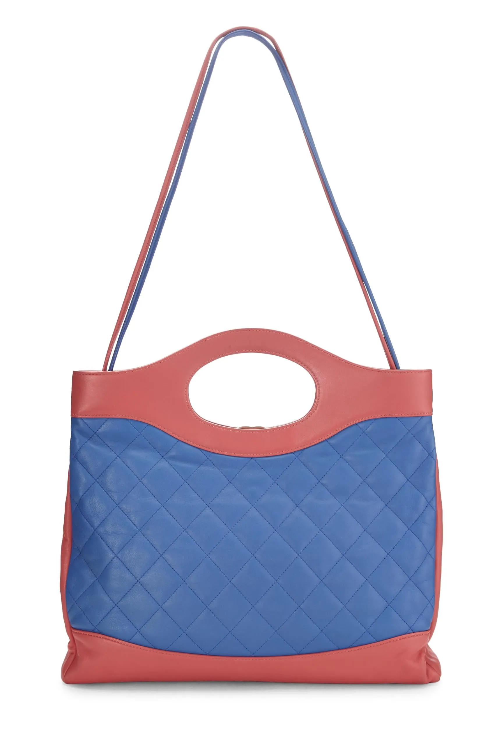 Chanel,  Multicolor Quilted Lambskin 31 Shopping Tote Large, Multi