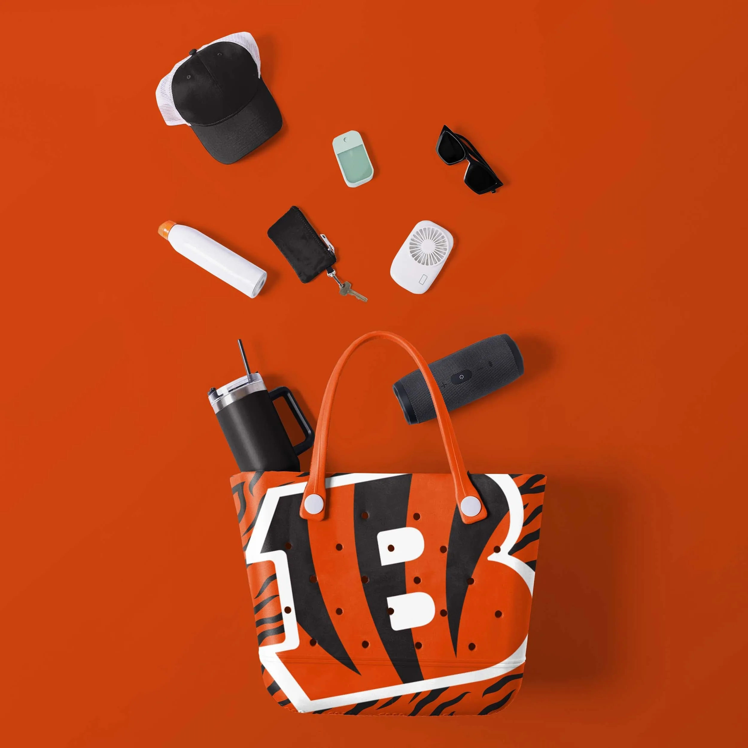 Cincinnati Bengals NFL Thematic Tailgate Tote Bag