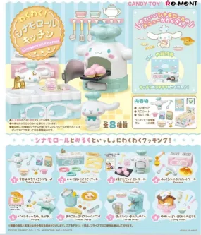 Cinnamoroll Re-Ment Cinnamoroll Kitchen Full Set