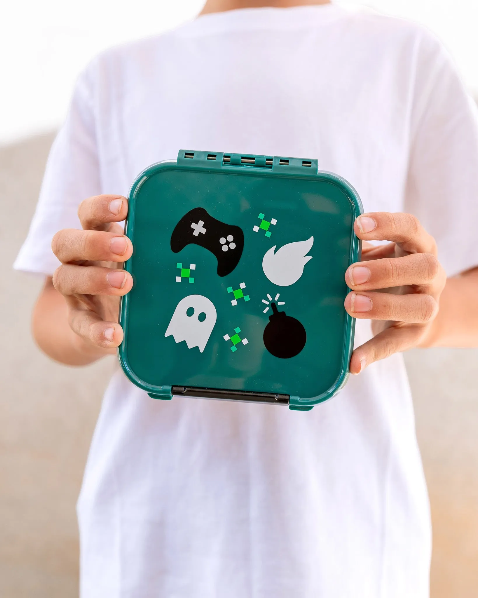 *Clearance* MontiiCo Bento Two Snack Box - Game On