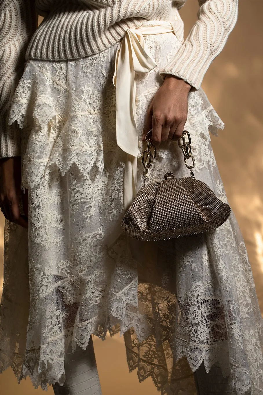 Gemma Full Bead Clutch