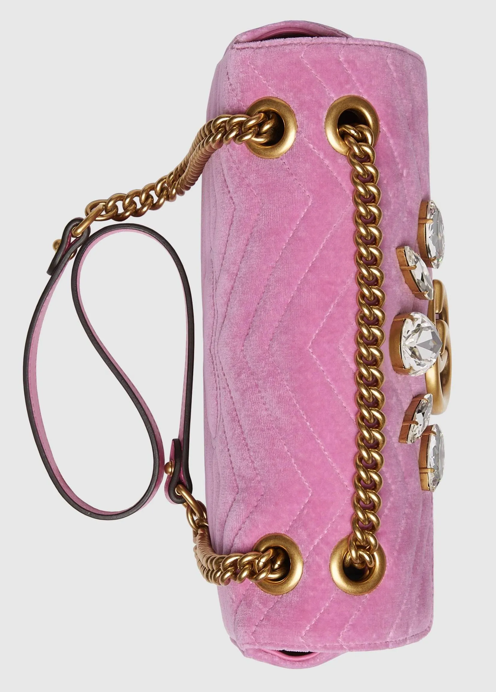GG Marmont Small Shoulder Bag, Pink