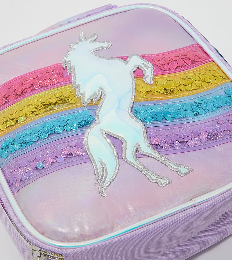 GIRLS SHAKEY UNICORN LUNCHBOX