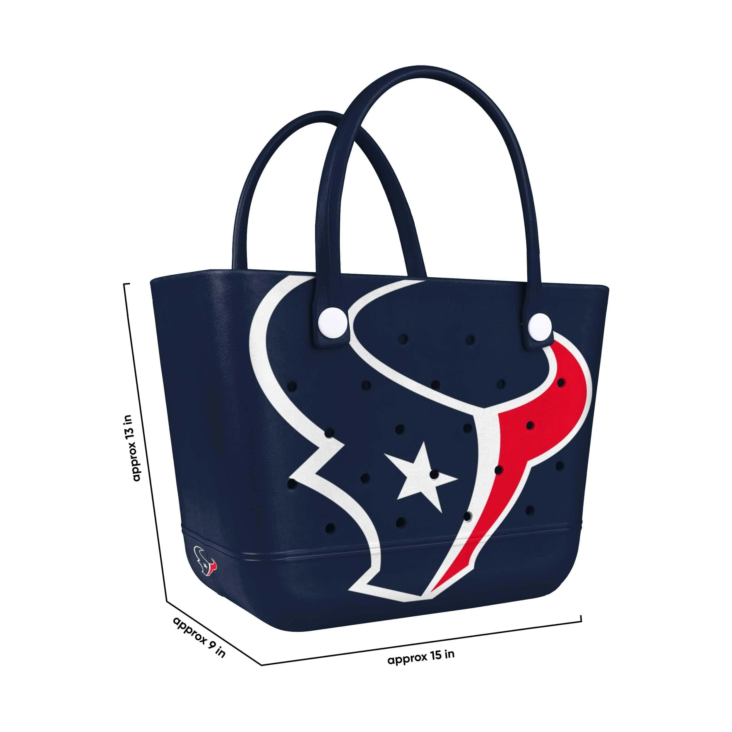 Houston Texans NFL Big Logo Tailgate Tote Bag