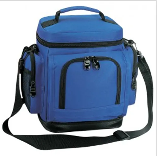 Insulated Polyester Cooler Bags with Side Pockets