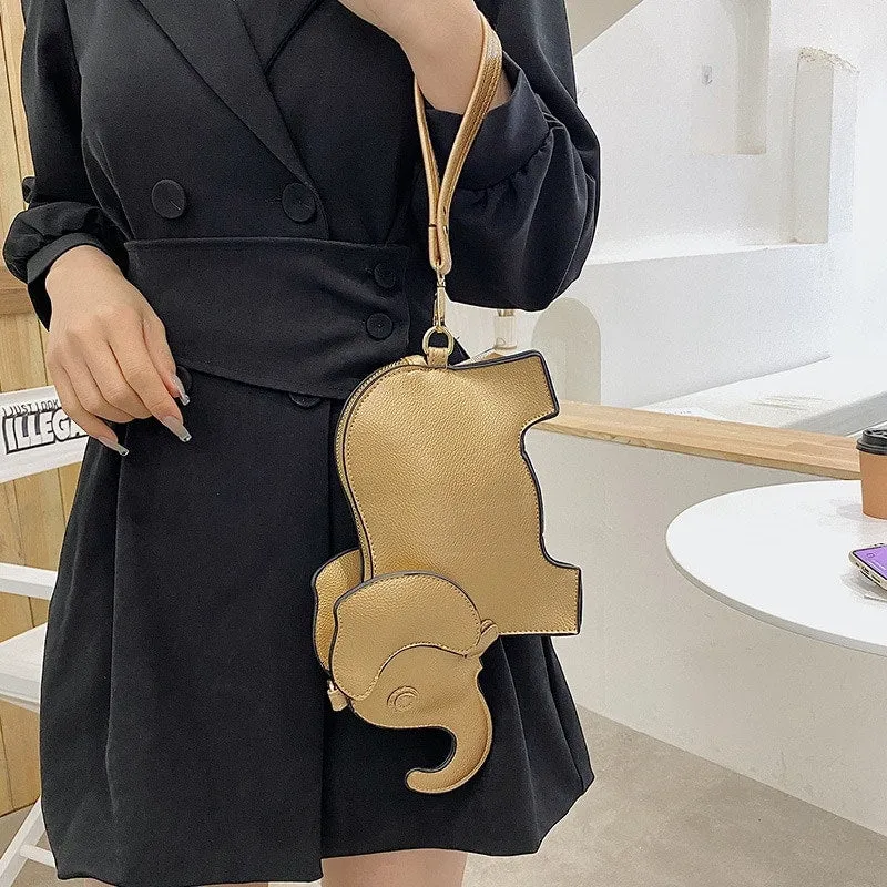Kawaii Elephant Shoudler Bag