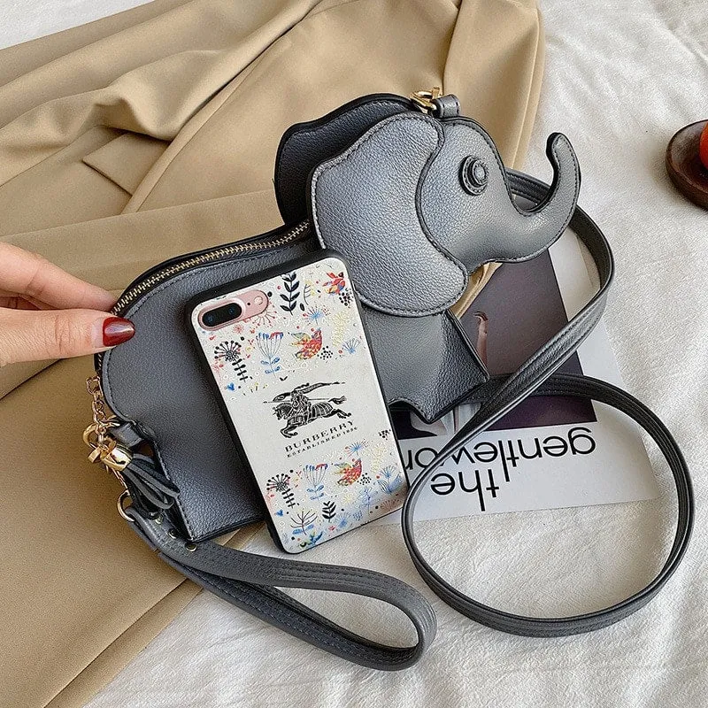 Kawaii Elephant Shoudler Bag