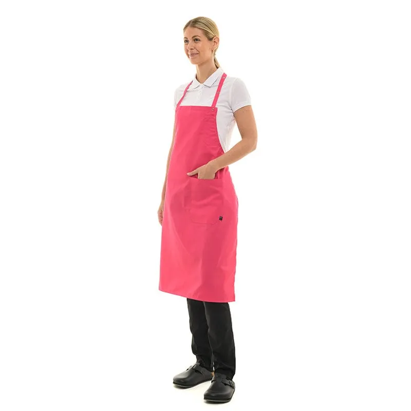 Kitchen Apron with Bib Fuschia - ROBUR