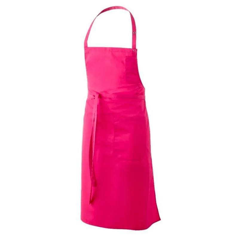 Kitchen Apron with Bib Fuschia - ROBUR