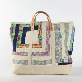 Log Cabin Quilt | Large Totes