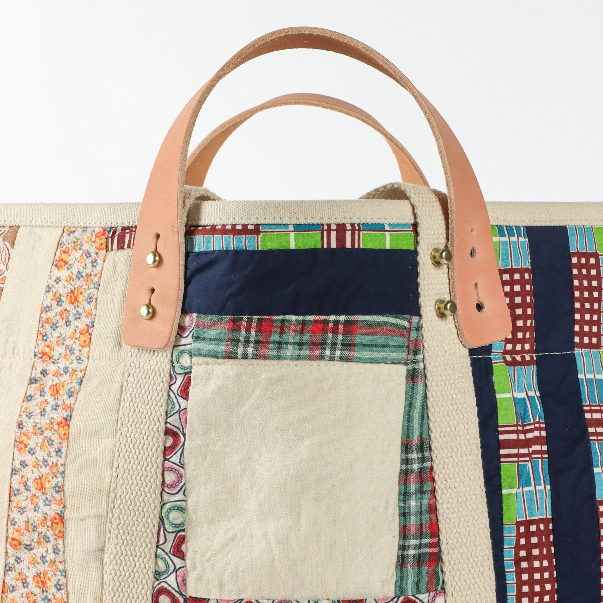 Log Cabin Quilt | Large Totes