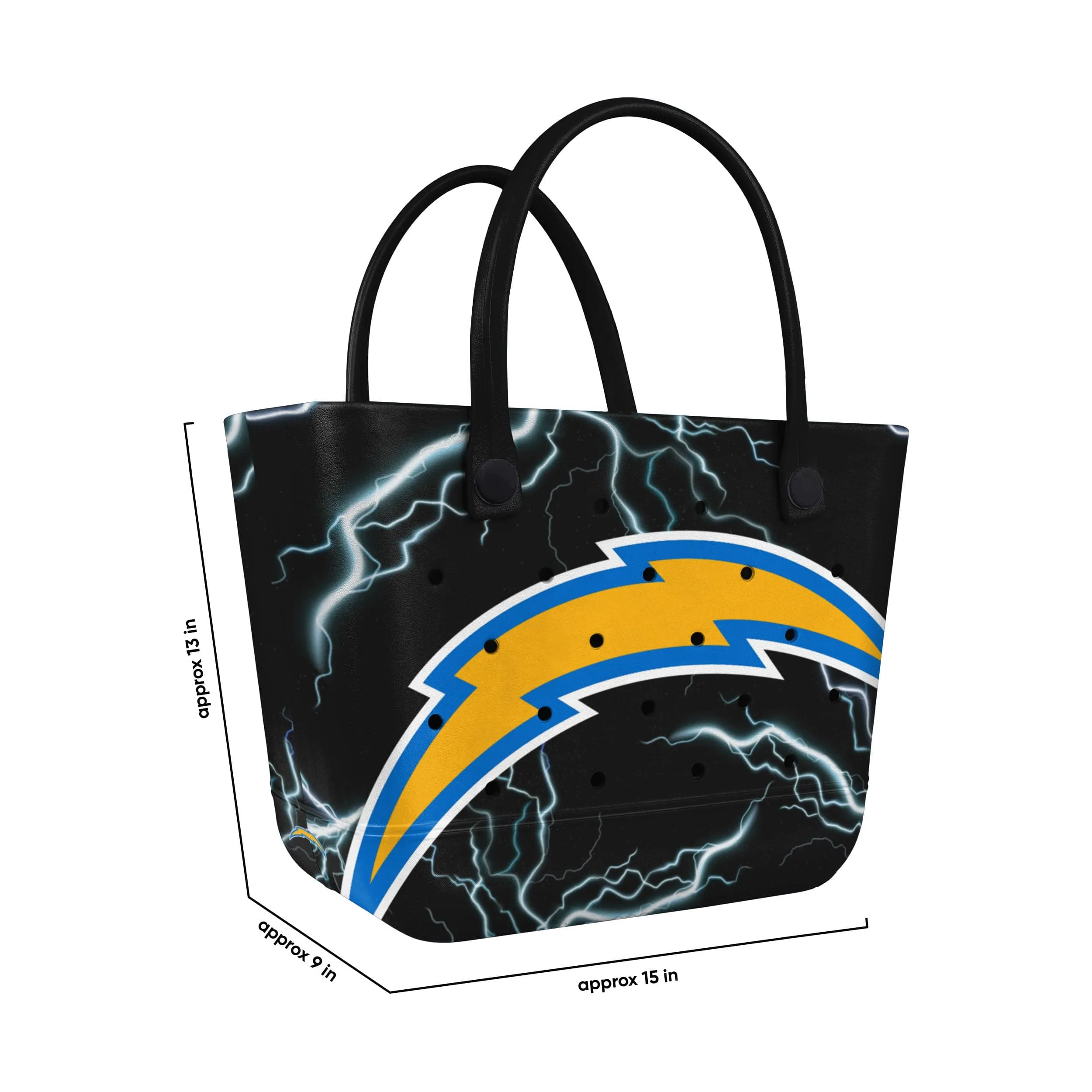 Los Angeles Chargers NFL Thematic Tailgate Tote Bag