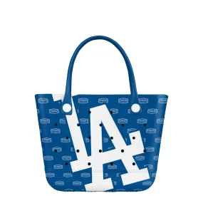 Los Angeles Dodgers MLB Big Logo Mini Print Tailgate Tote Bag (PREORDER - SHIPS MID MARCH)