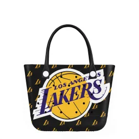 Los Angeles Lakers NBA Big Logo Mini Print Tailgate Tote Bag (PREORDER - SHIPS LATE JANUARY)
