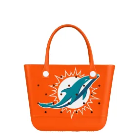 Miami Dolphins NFL Big Logo Tailgate Tote Bag