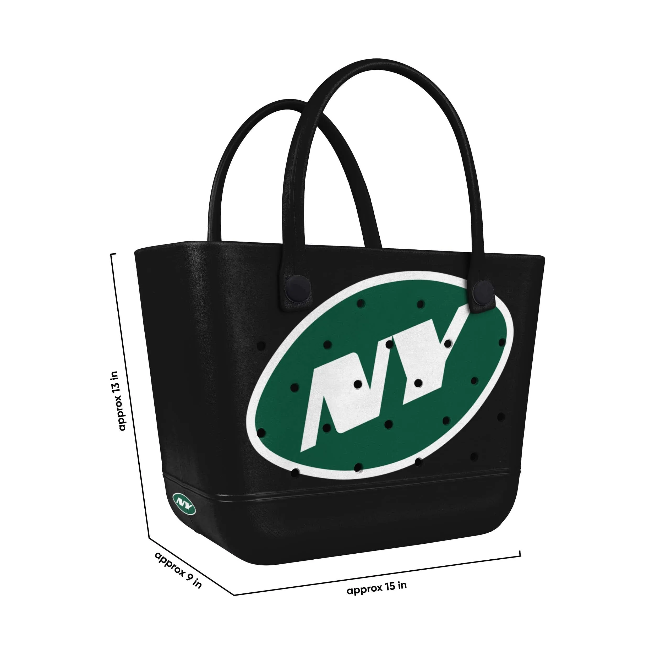 New York Jets NFL Big Logo Tailgate Tote Bag