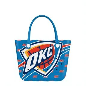 Oklahoma City Thunder NBA Big Logo Mini Print Tailgate Tote Bag (PREORDER - SHIPS LATE JANUARY)