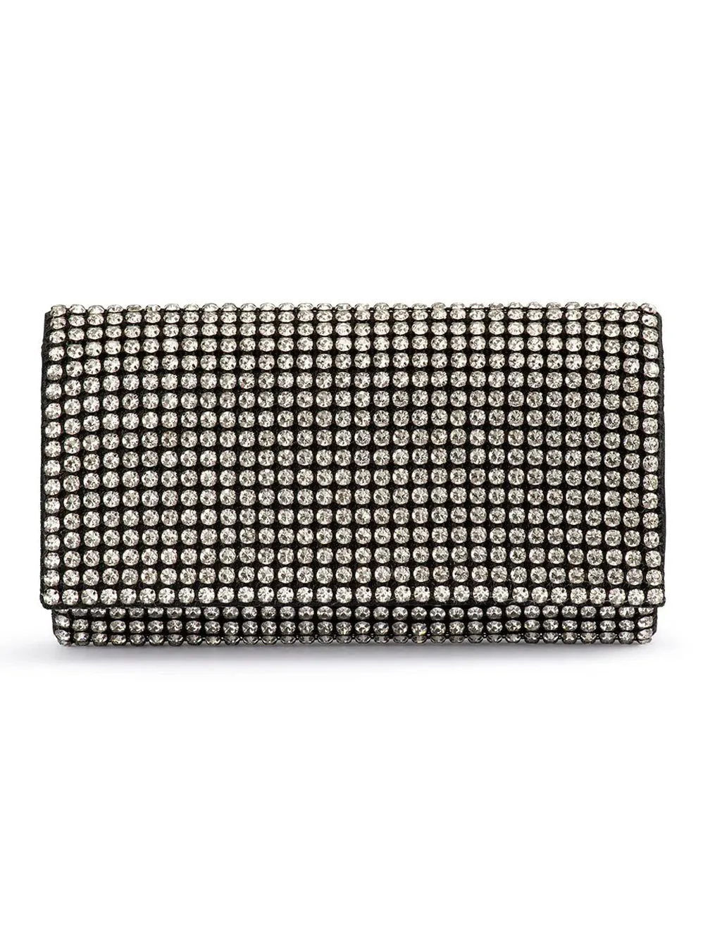 OLGA BERG MARIANA CRYSTAL CLUTCH