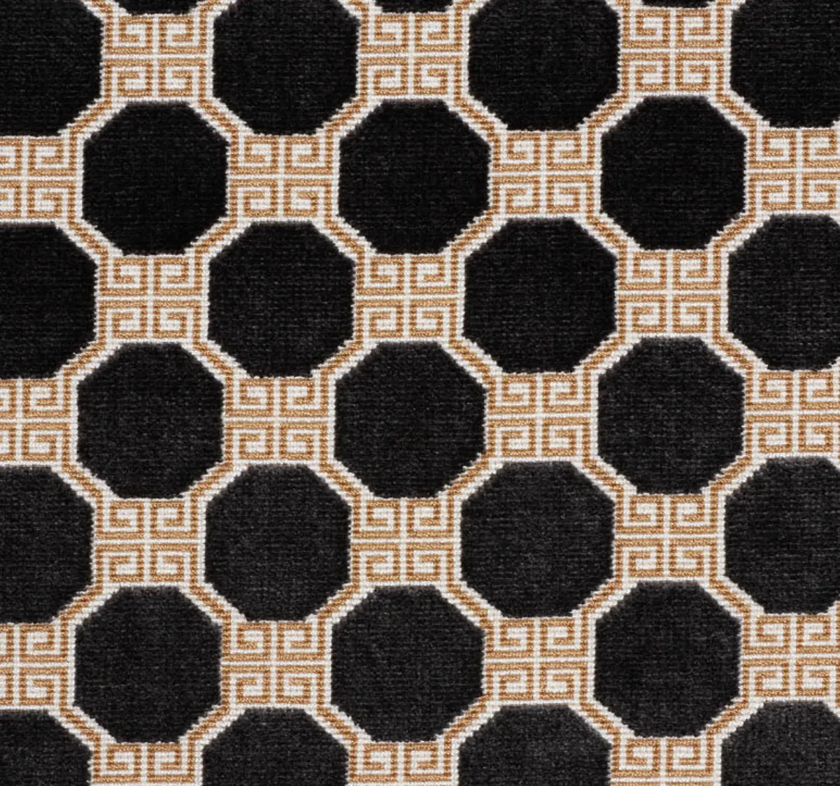 Onyx Velvet Geometric Purse