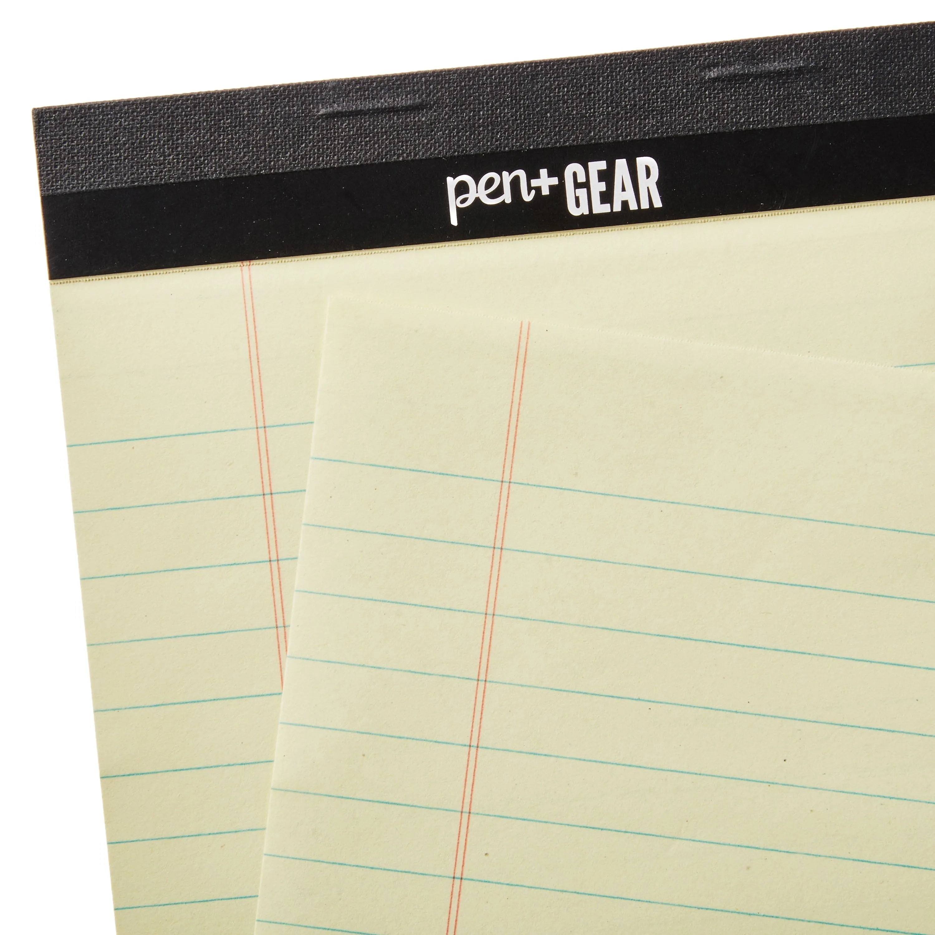 Pen Gear Jr. Legal Pads, Canary Color Paper, 5" x 8", Wide Ruled, 50 Sheets, 3 Count per Pack